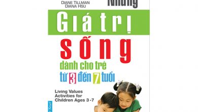 Những Giá trị Sống dành cho trẻ từ 3 đến 7 tuổi